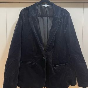 Old Navy Velvet Blazer, size xxl tall